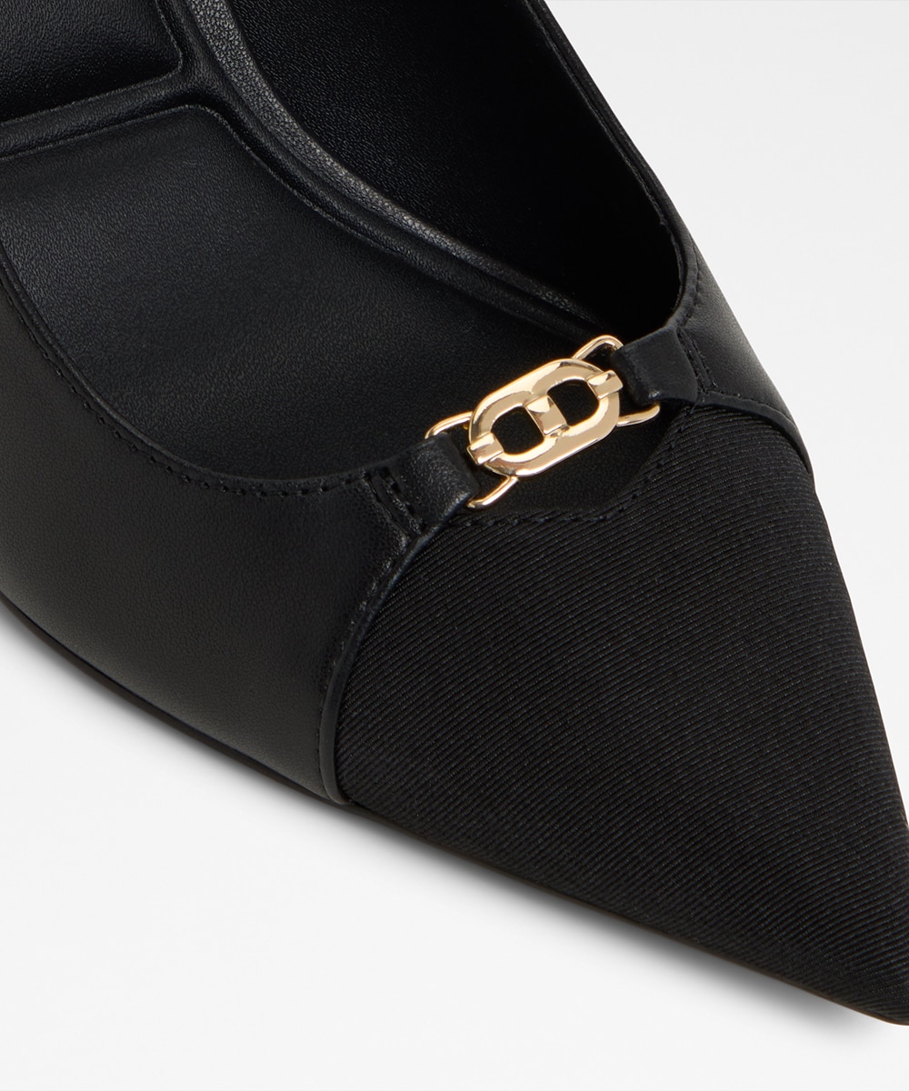 Zapatos de salón de mujer con punta afilada - Aldo - Negro Negro-6