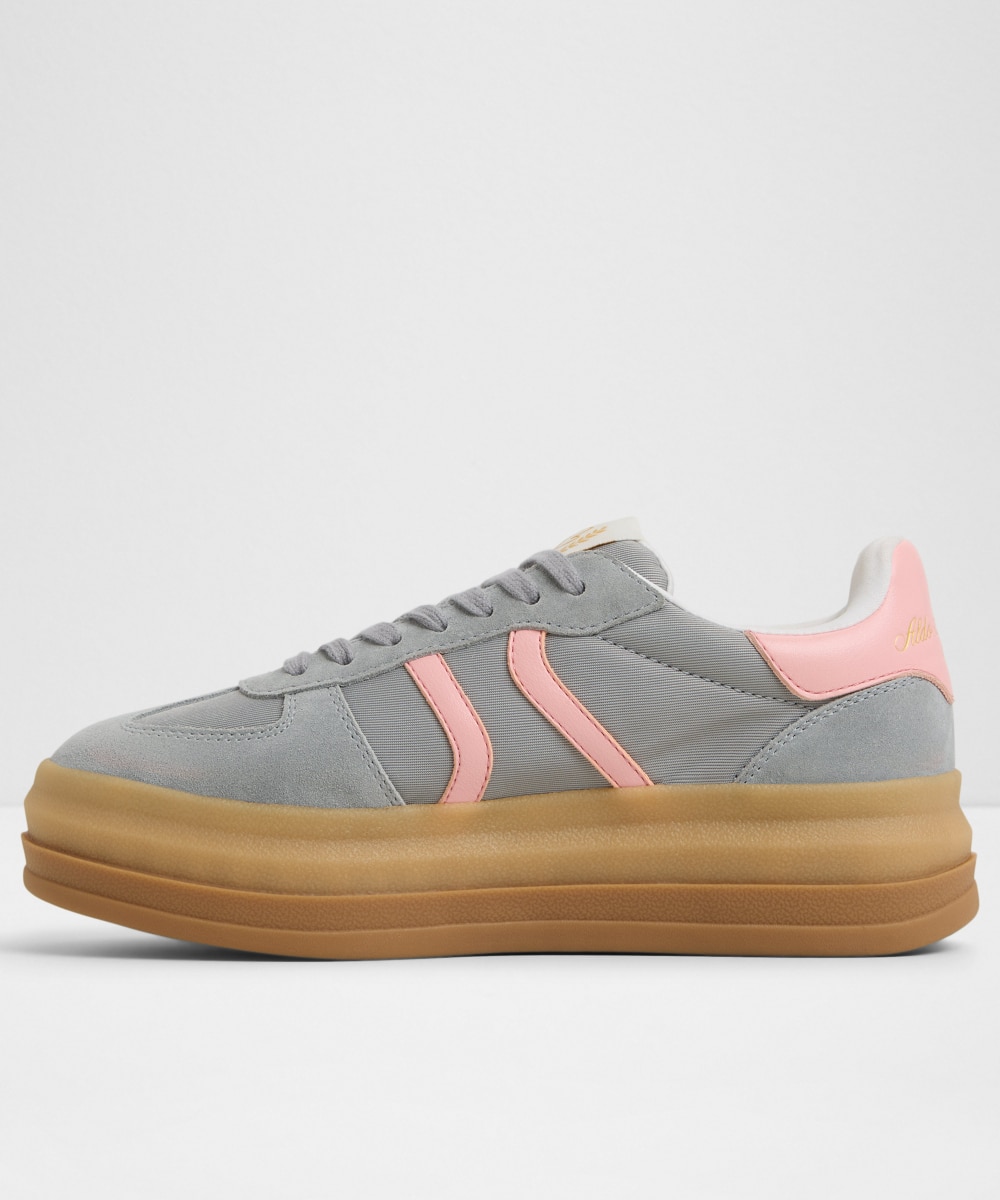Zapatillas deportivas de mujer con punta redonda - Aldo - Gris Gris-2