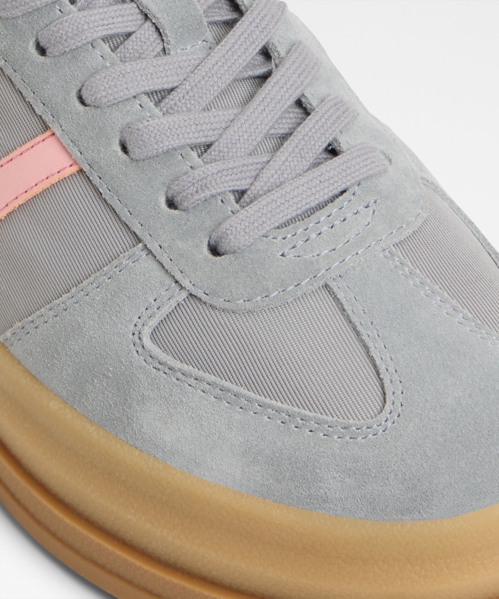 Zapatillas deportivas de mujer con punta redonda - Aldo - Gris Gris-7