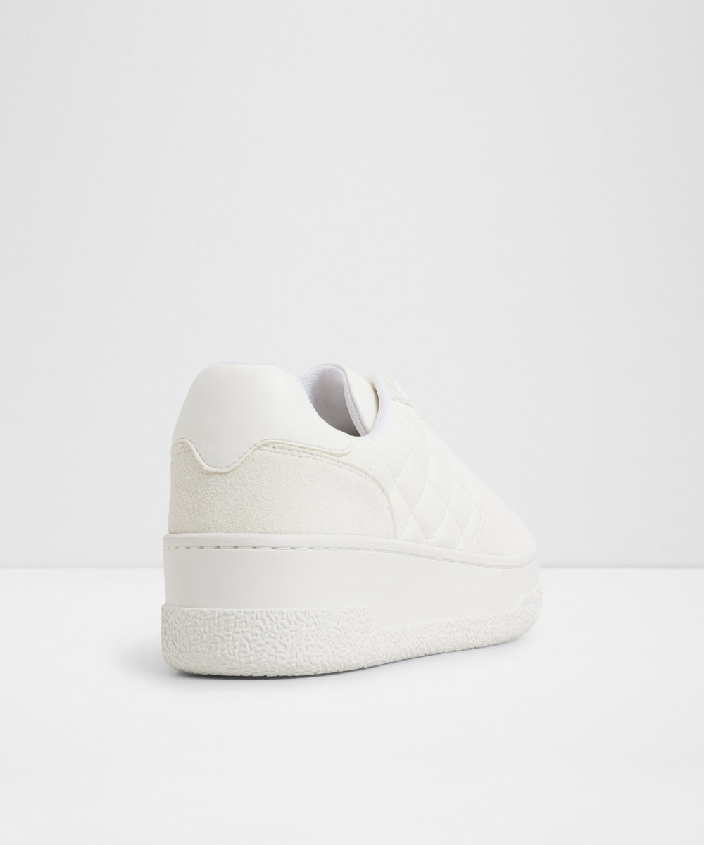 Zapatillas deportivas de mujer con punta redonda - Aldo - Blanco Blanco-3