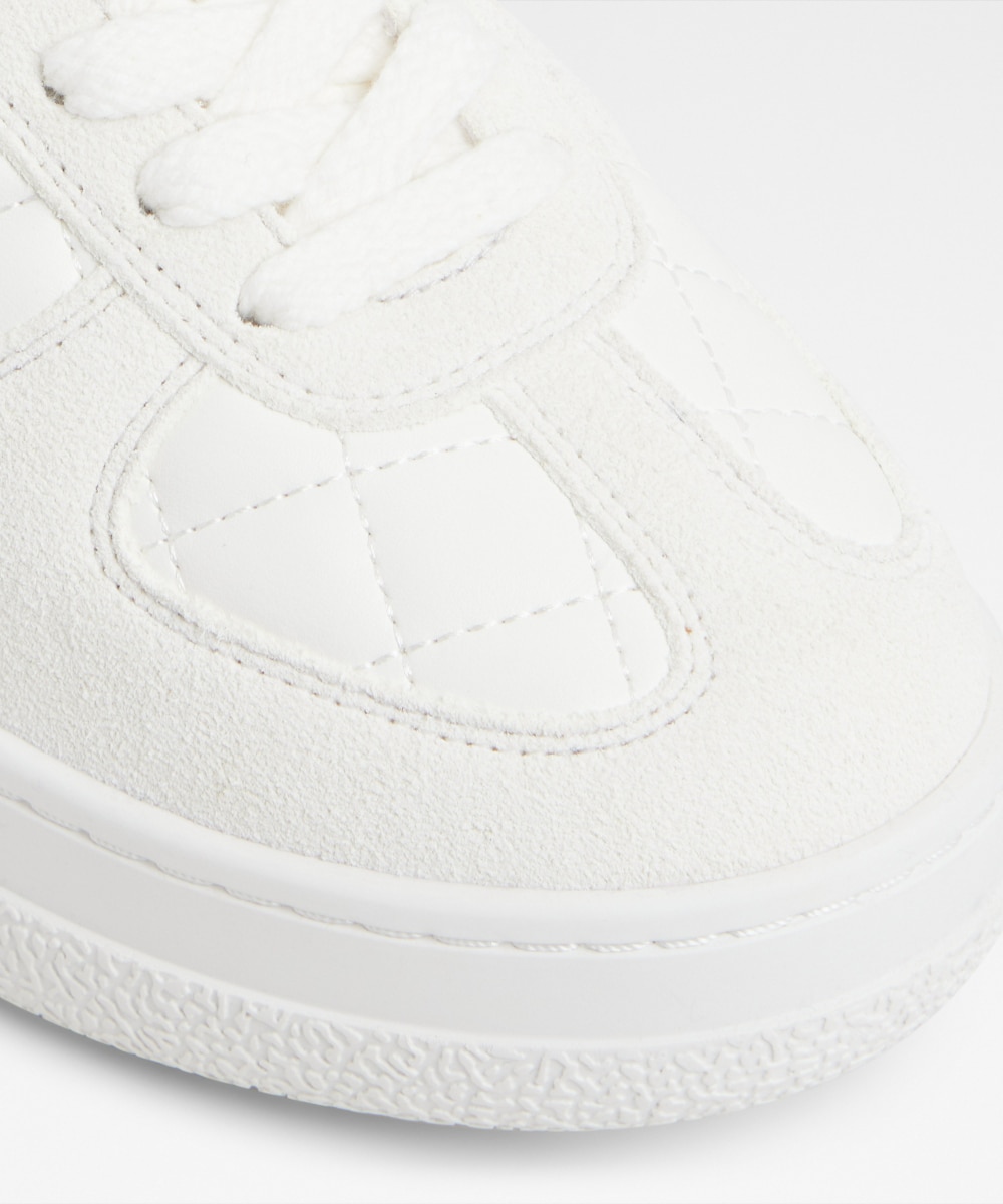 Zapatillas deportivas de mujer con punta redonda - Aldo - Blanco Blanco-5