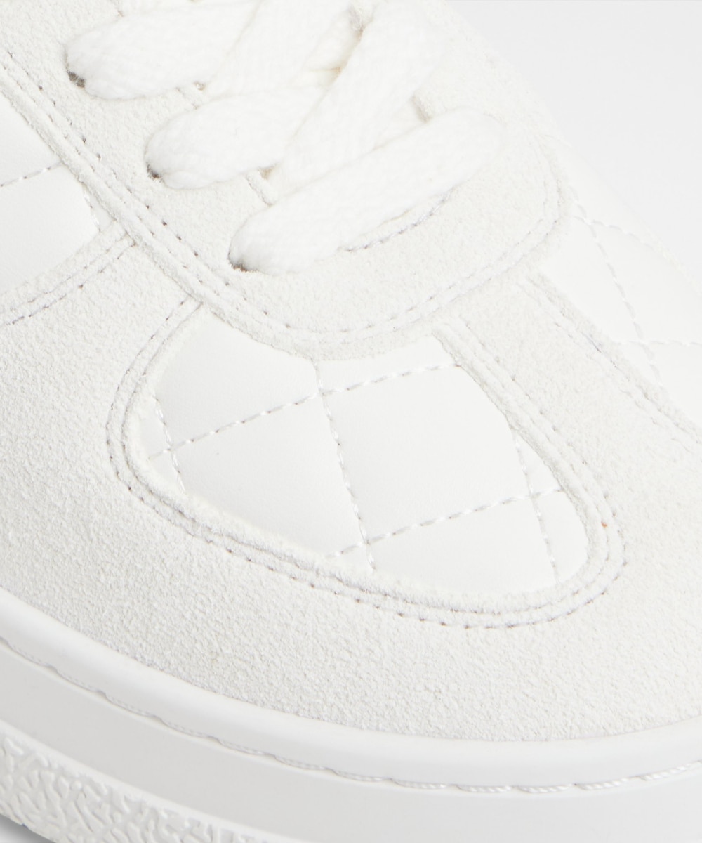 Zapatillas deportivas de mujer con punta redonda - Aldo - Blanco Blanco-7