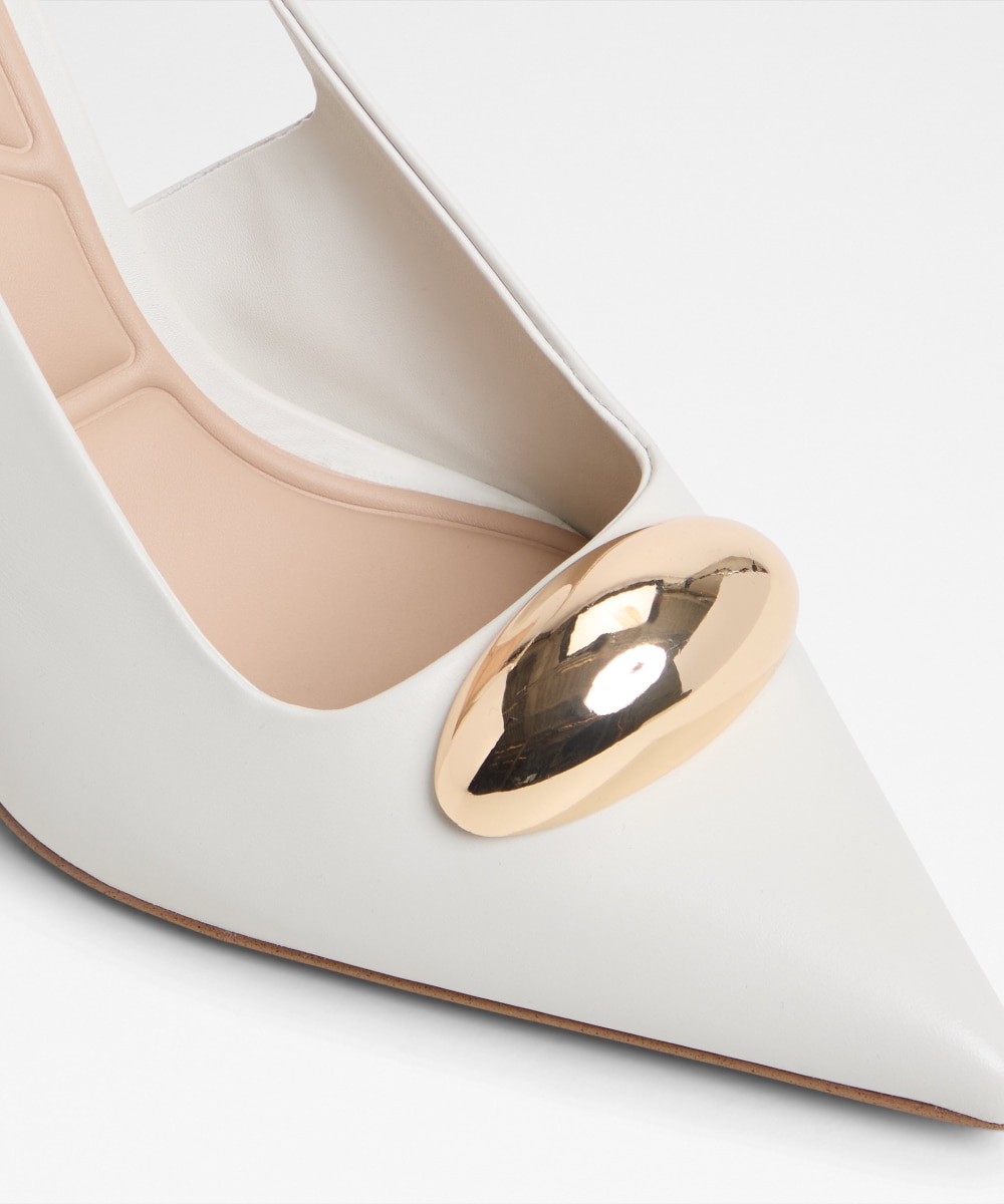 Zapatos de salón de mujer con punta de punta - Aldo - Blanco Blanco-5