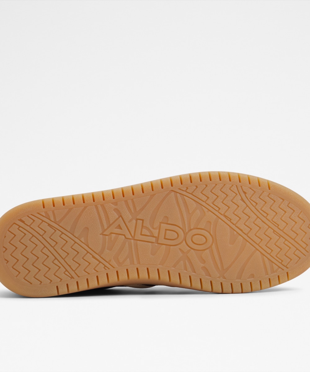 Zapatillas deportivas de mujer con punta redonda - Aldo - Negro Burdeos-7