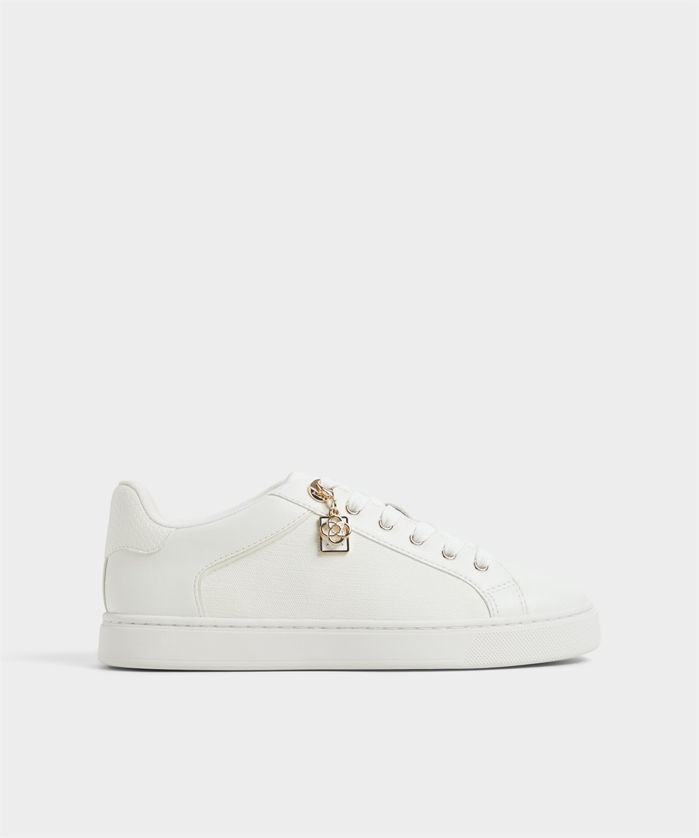 Zapatillas deportivas de mujer con punta redonda - Aldo - Blanco Blanco-1
