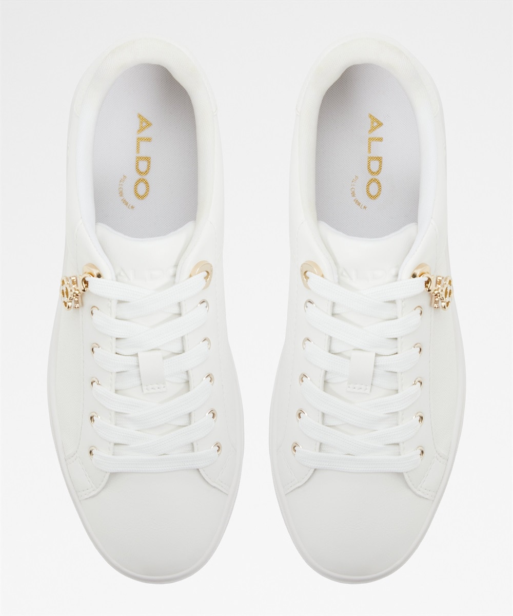 Zapatillas deportivas de mujer con punta redonda - Aldo - Blanco Blanco-3