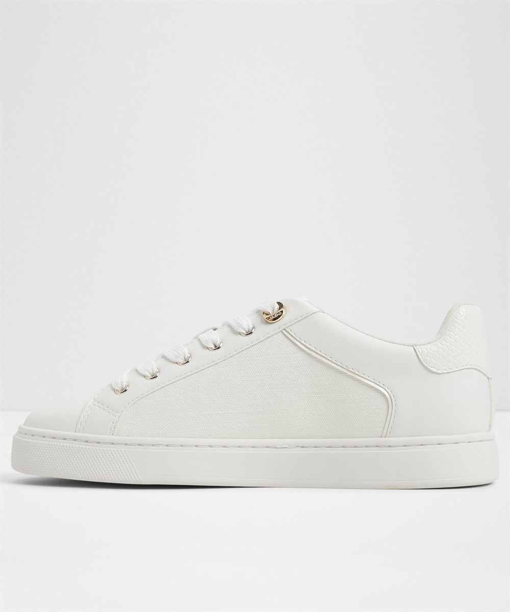 Zapatillas deportivas de mujer con punta redonda - Aldo - Blanco Blanco-4
