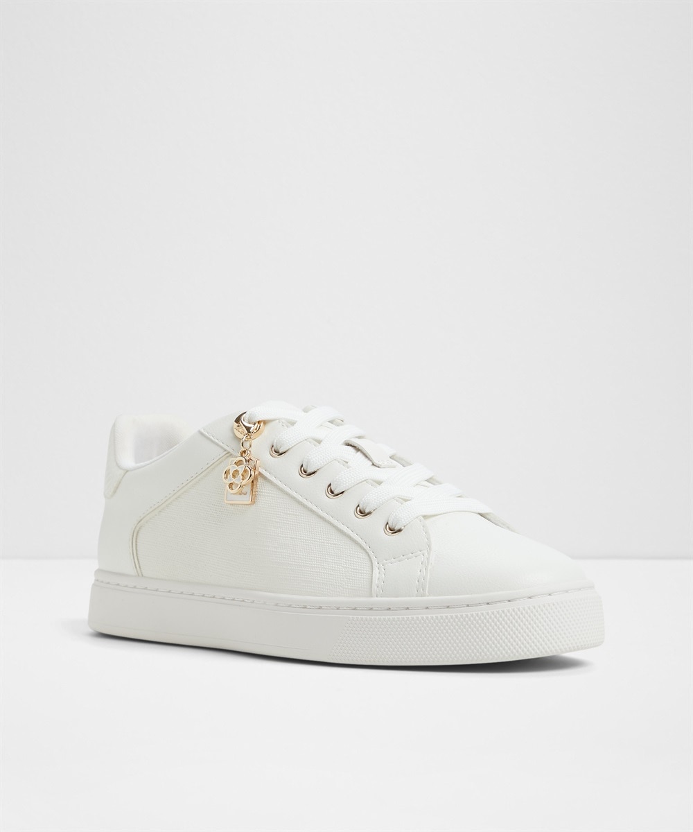 Zapatillas deportivas de mujer con punta redonda - Aldo - Blanco Blanco-5