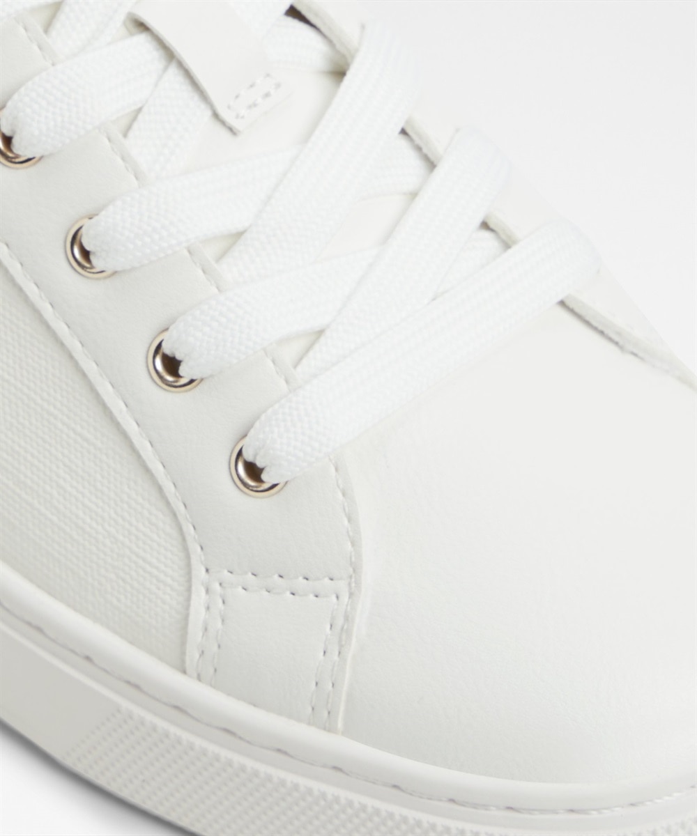 Zapatillas deportivas de mujer con punta redonda - Aldo - Blanco Blanco-8