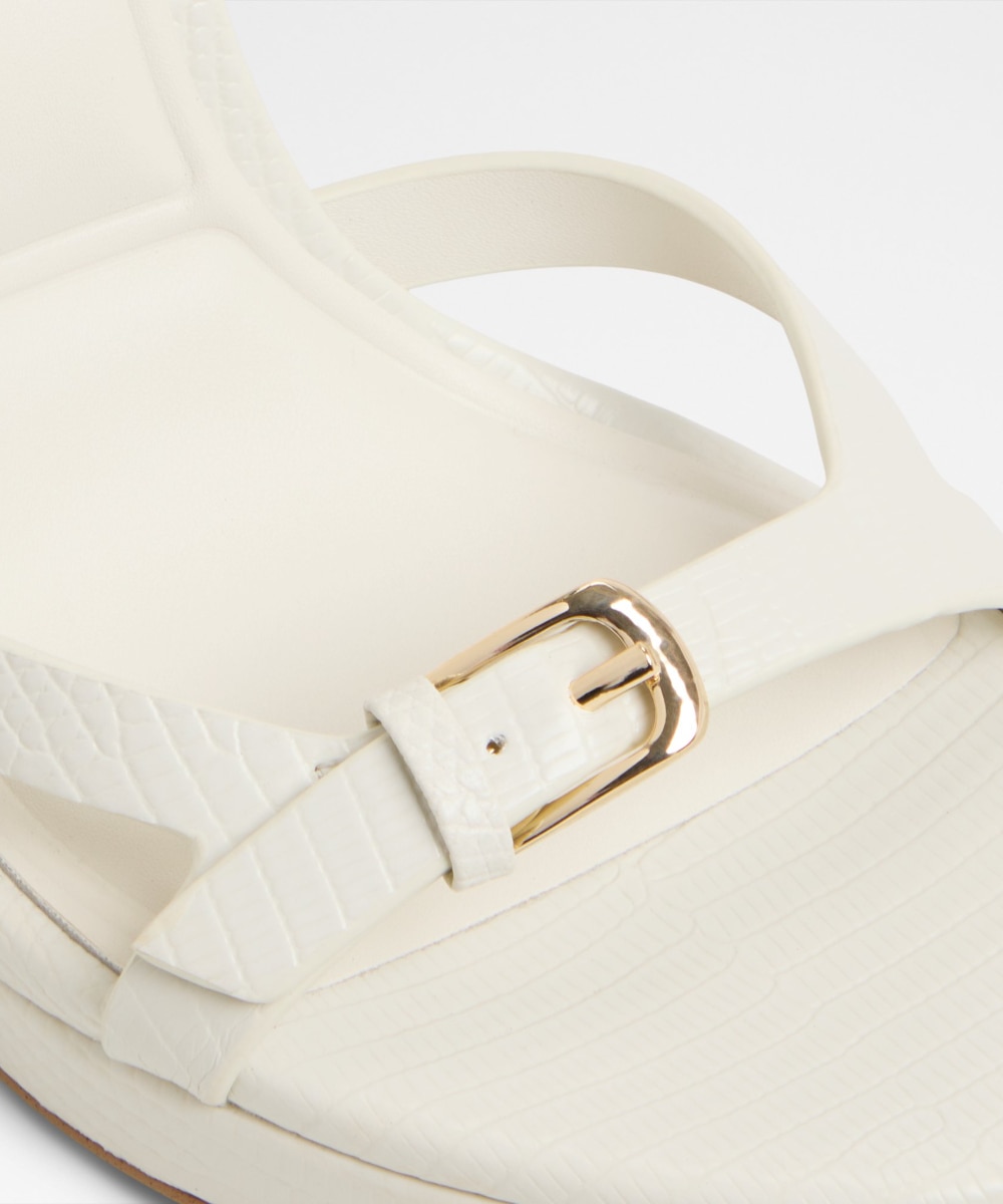 Sandalias de tacón de mujer con punta redonda - Aldo - Blanco Blanco-7