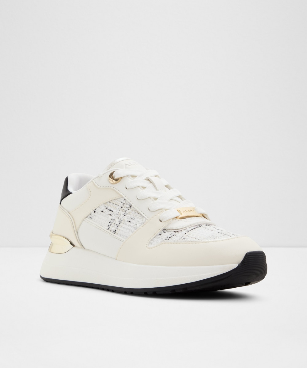 Zapatillas deportivas de mujer con punta redonda - Aldo - Crudo Crudo-4
