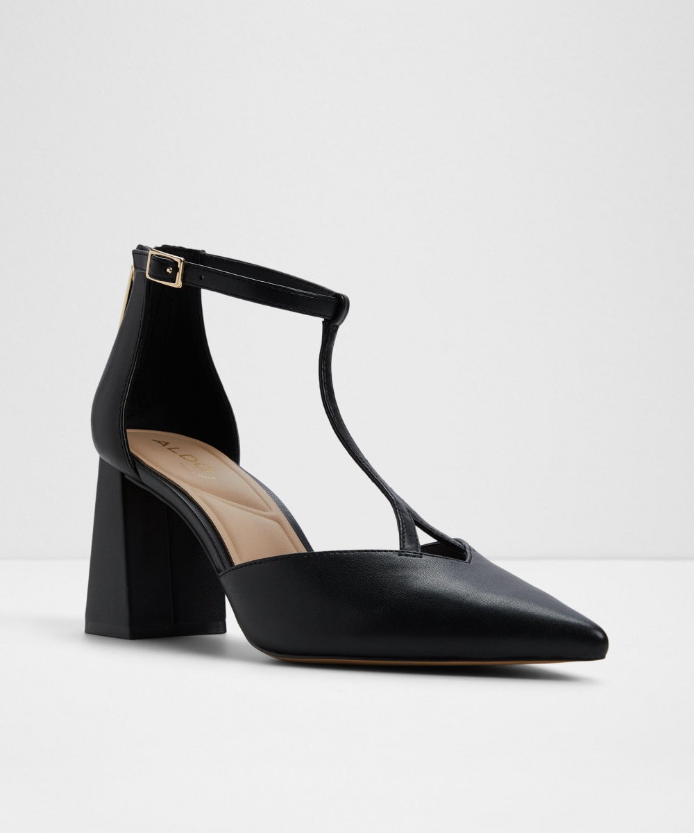 Zapatos de salón de mujer con punta de punta - Aldo - Negro Negro-4