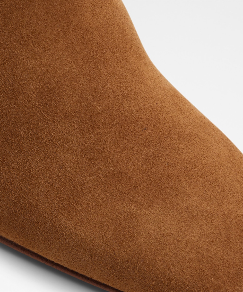 Botines básicos de mujer con punta cuadrada - Aldo - Camel Camel-7