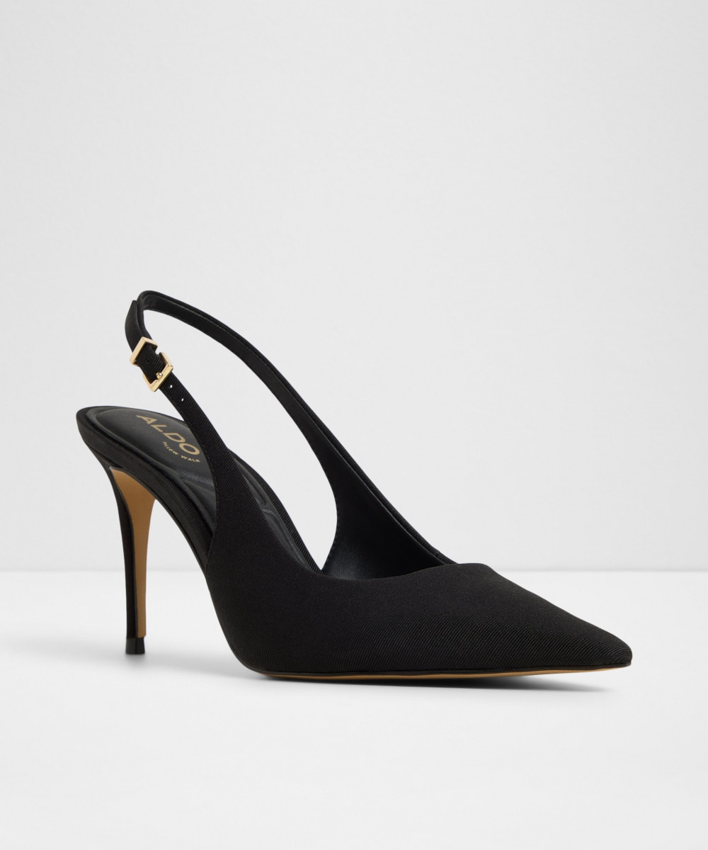 Zapatos de salón de mujer con punta afilada - Aldo - Negro Negro-4