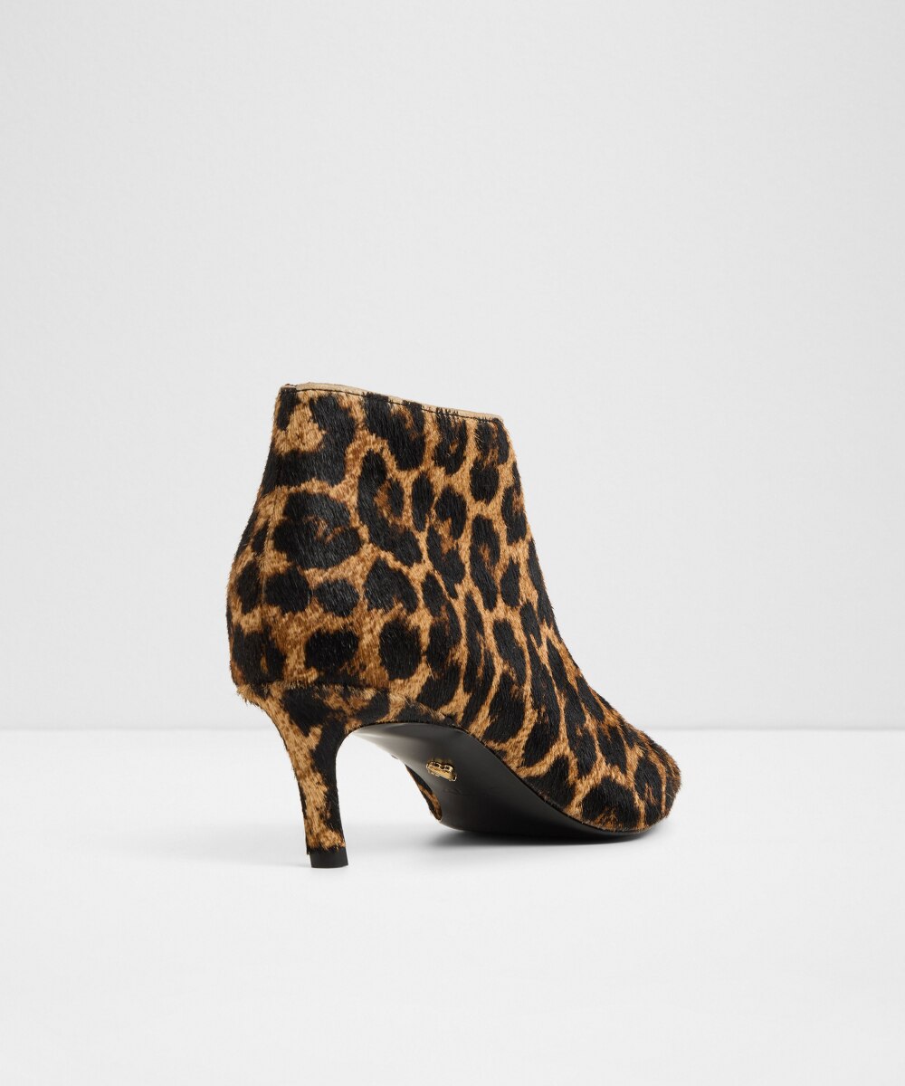 Botines básicos de mujer con punta afilada - Aldo - Marrón / Naranja Marrón / Naranja-3
