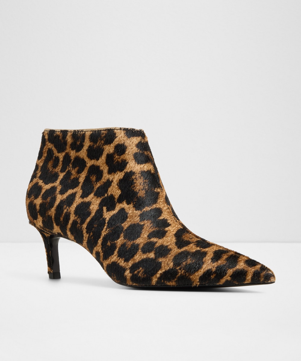 Botines básicos de mujer con punta afilada - Aldo - Marrón / Naranja Marrón / Naranja-4