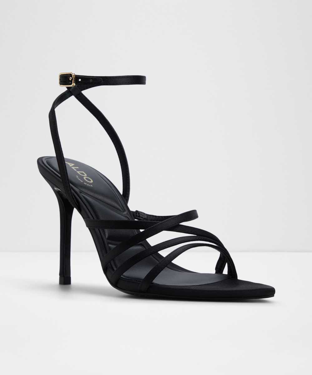 Sandalias de tacón de mujer con punta afilada - Aldo - Negro Negro-4