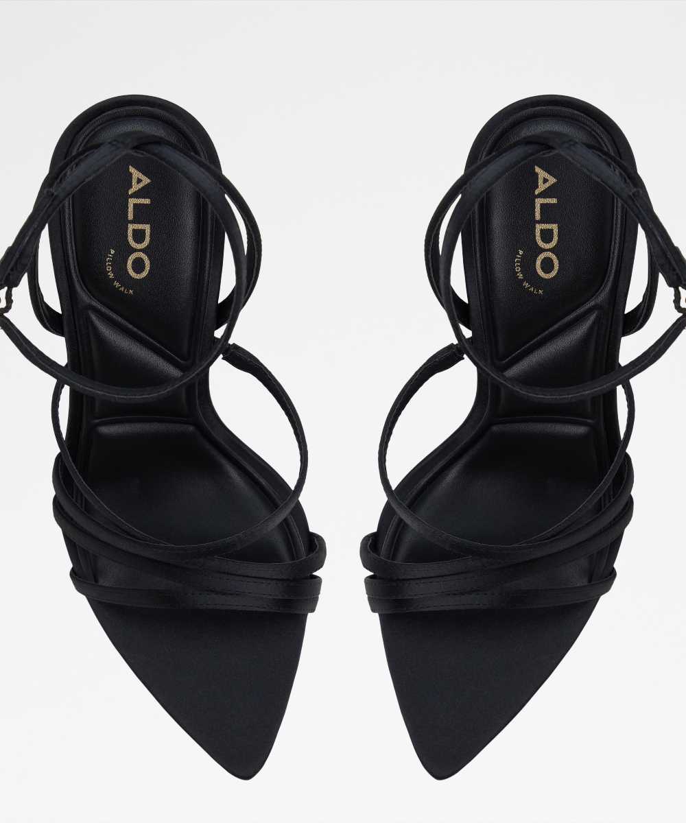 Sandalias de tacón de mujer con punta afilada - Aldo - Negro Negro-6