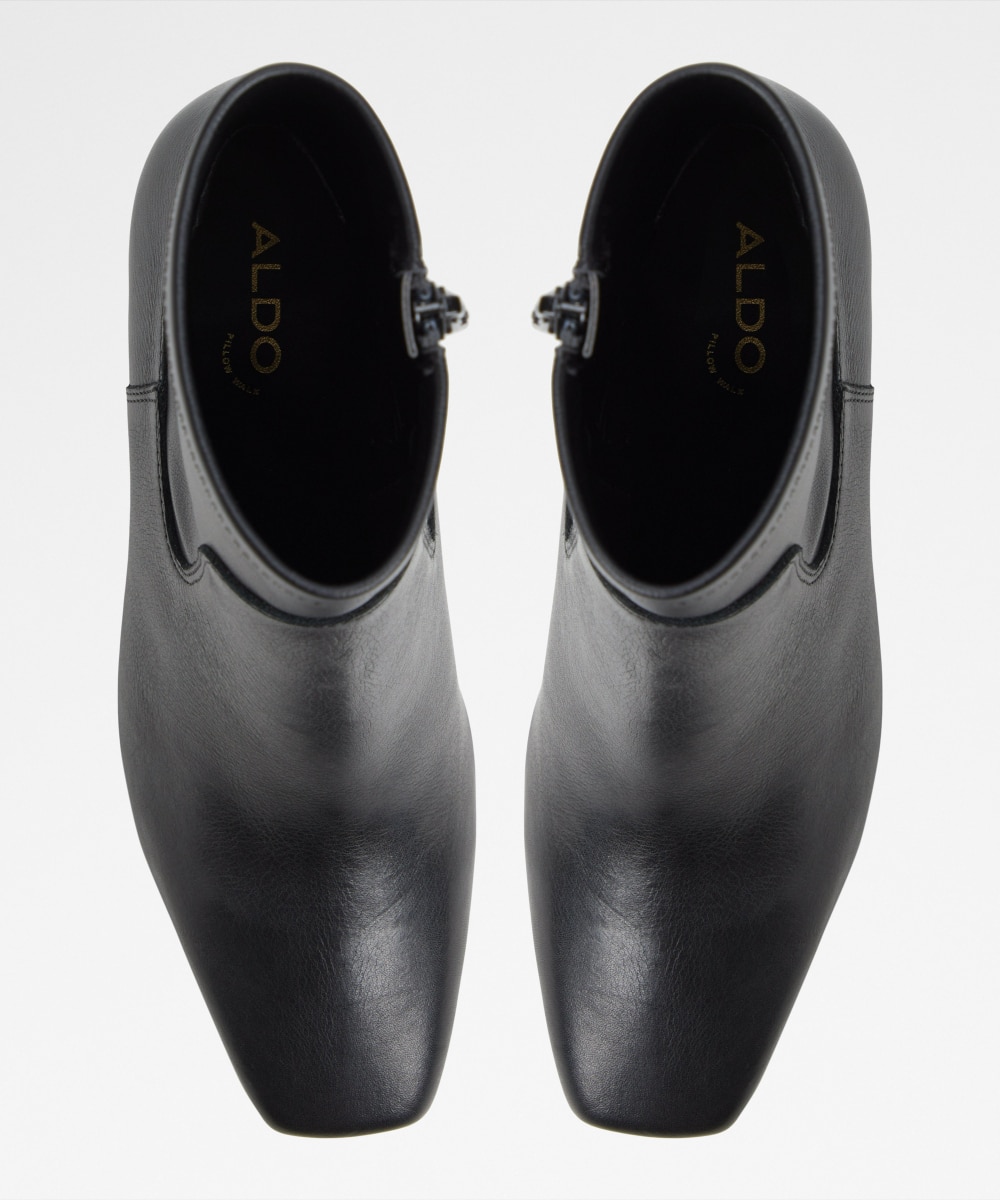 Botines básicos de mujer con punta cuadrada - Aldo - Negro Negro-6