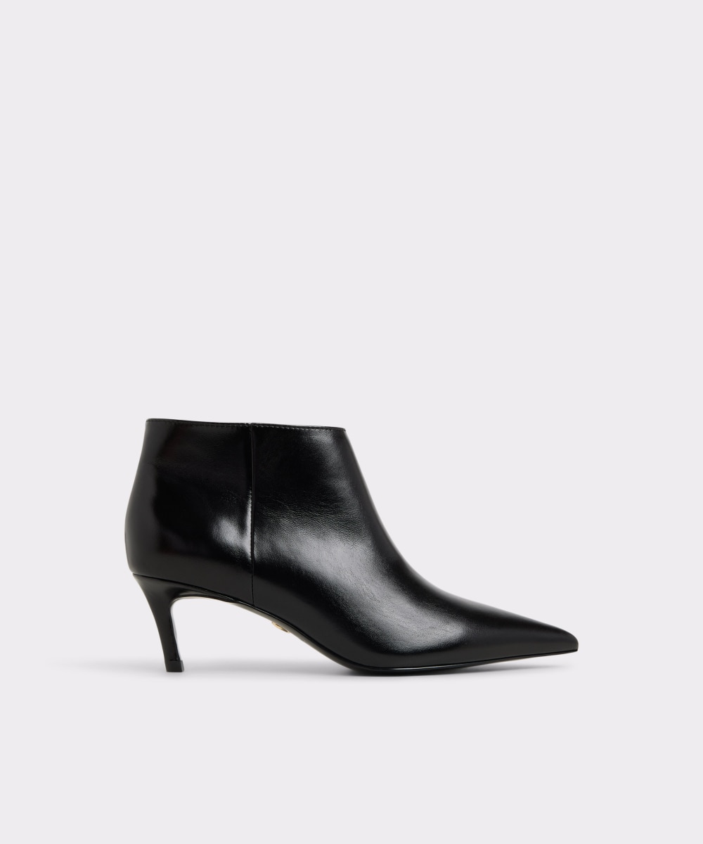 Botines básicos de mujer con punta afilada - Aldo - Negro Negro-1