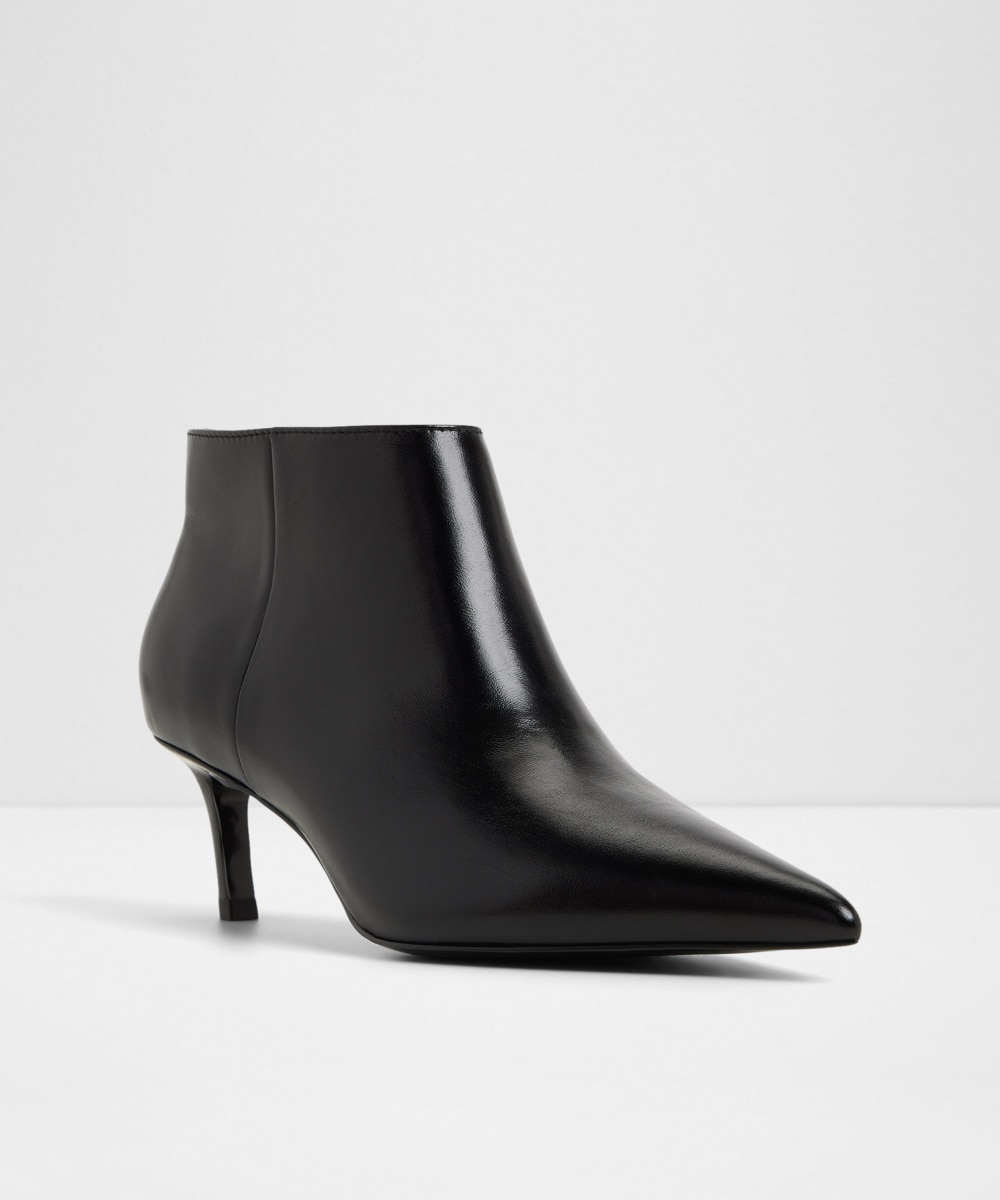 Botines básicos de mujer con punta afilada - Aldo - Negro Negro-4