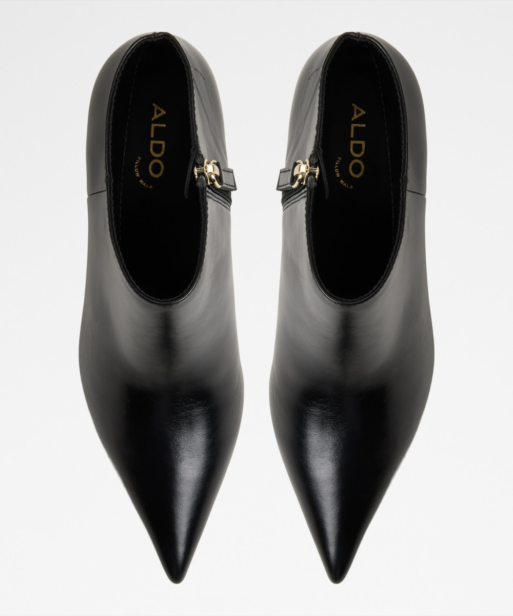 Botines básicos de mujer con punta afilada - Aldo - Negro Negro-6