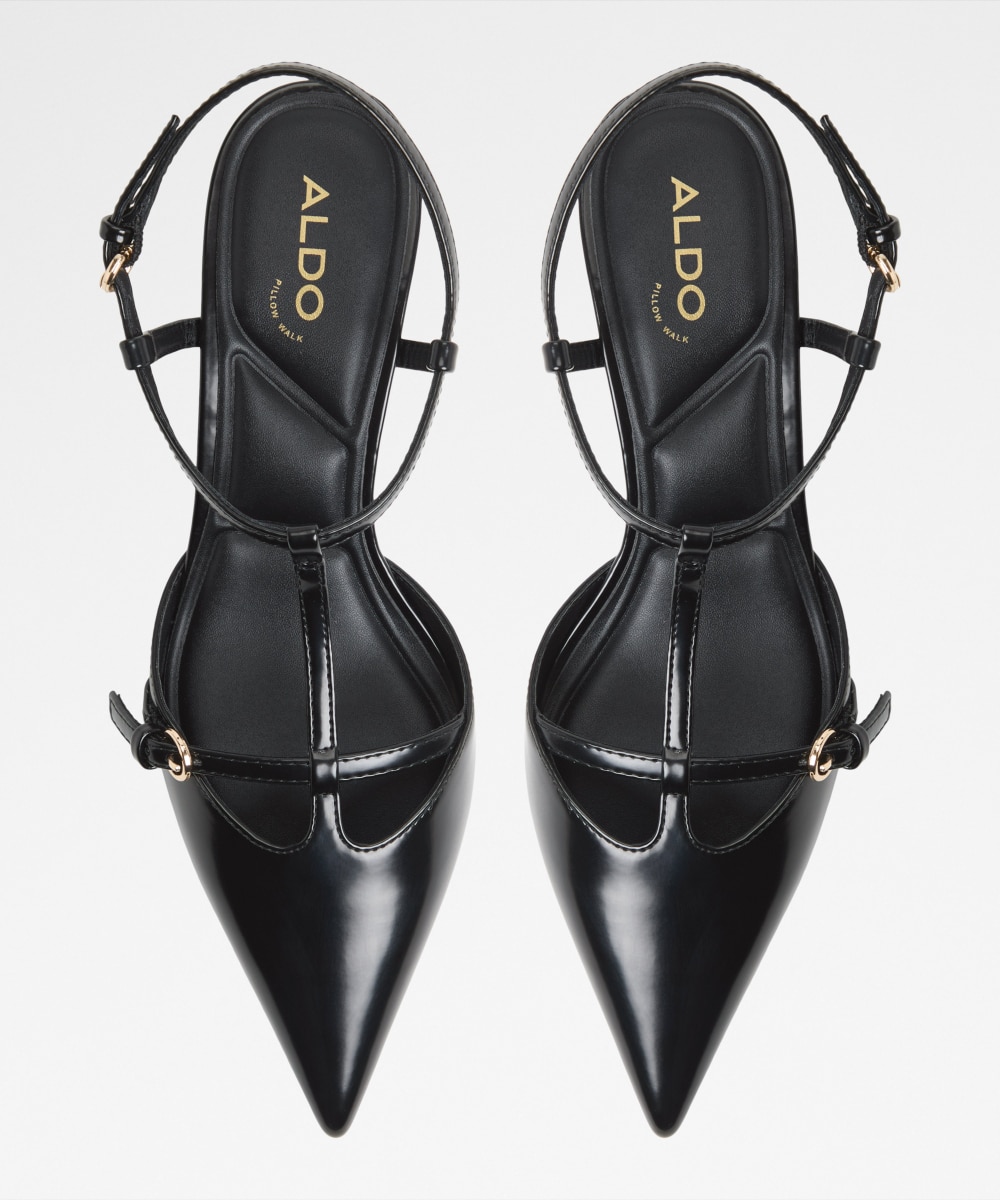 Zapatos de salón de mujer con punta de punta - Aldo - Negro Negro-6