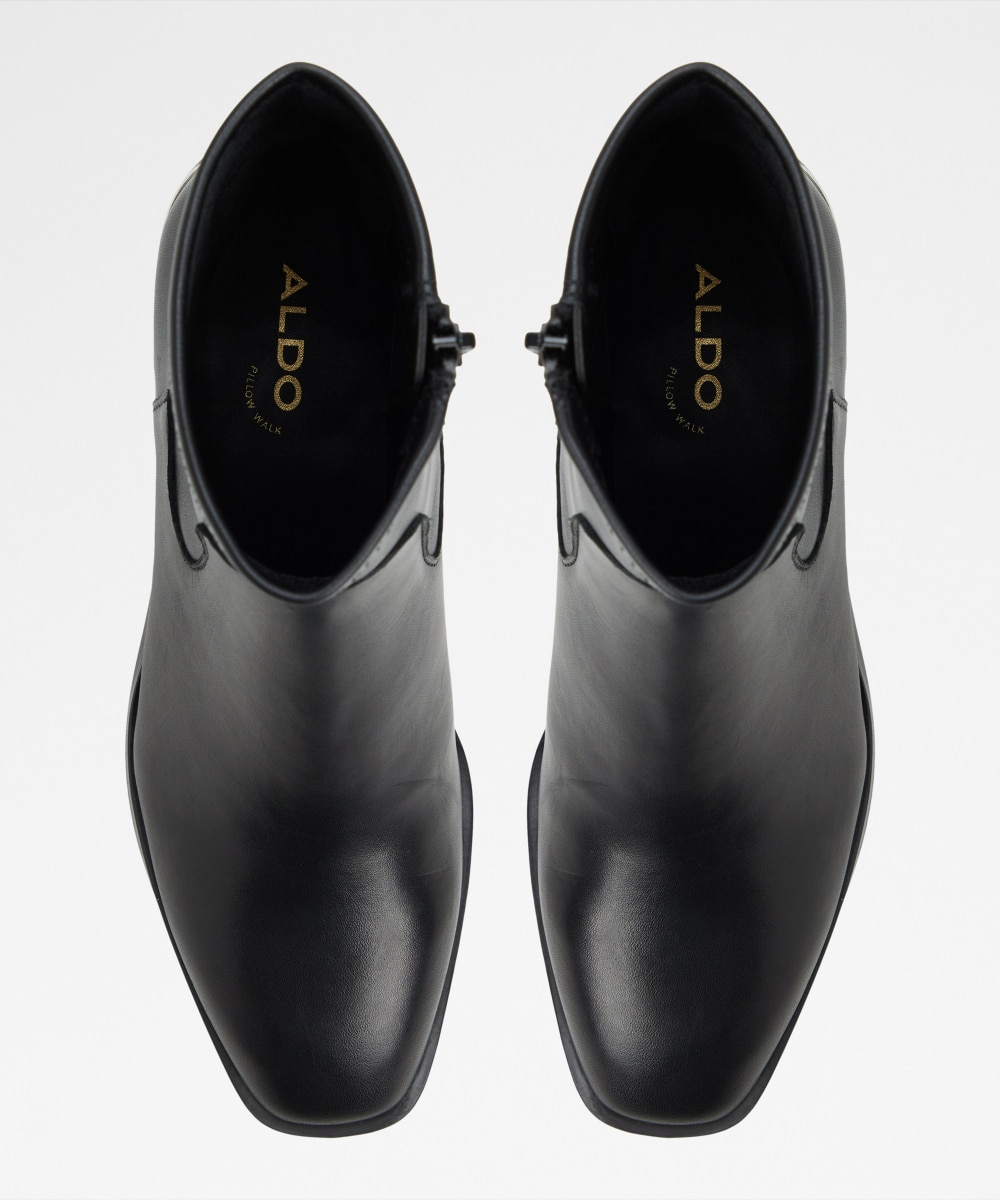 Botines básicos de mujer con punta cuadrada - Aldo - Negro Negro-6