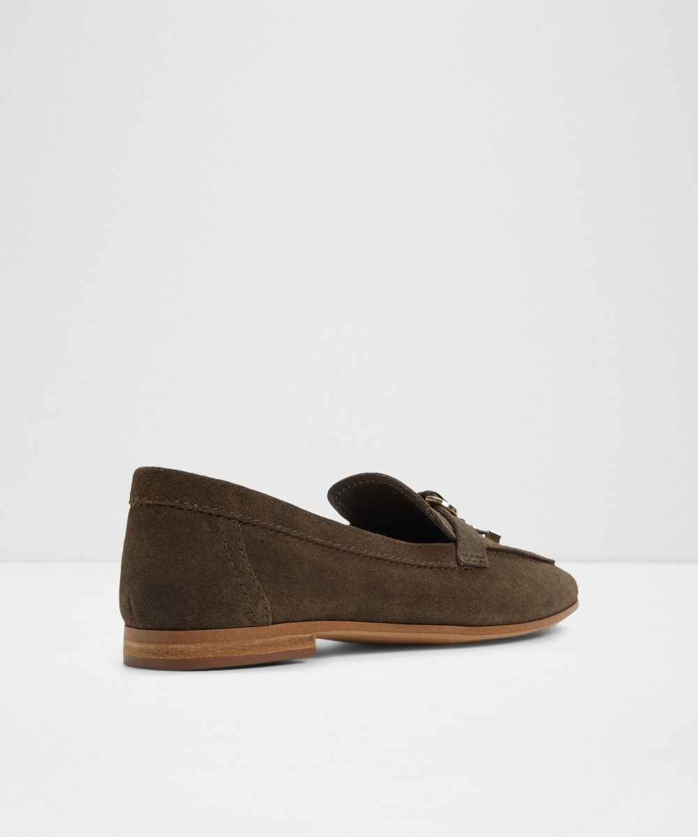Mocasines planos de mujer con punta redonda - Aldo - Verde Verde-3
