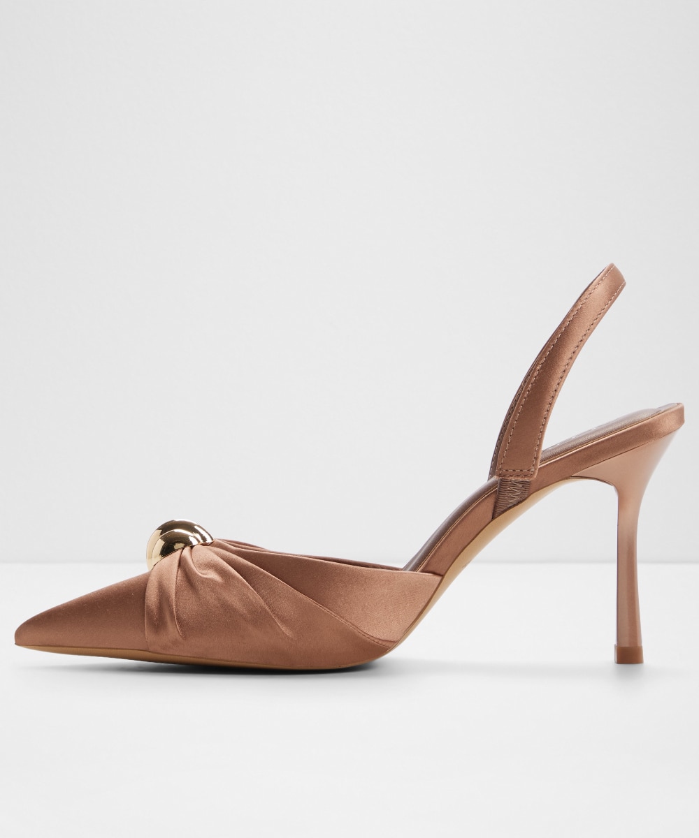 Zapatos de salón de mujer con punta afilada - Aldo - Marrón oscuro Marrón oscuro-2