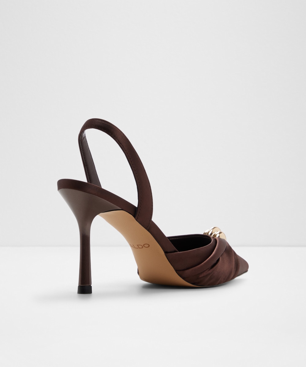 Zapatos de salón de mujer con punta afilada - Aldo - Marrón Marrón-3