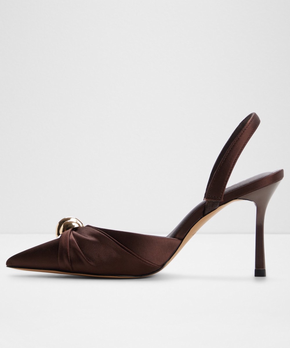 Zapatos de salón de mujer con punta afilada - Aldo - Marrón Marrón-2