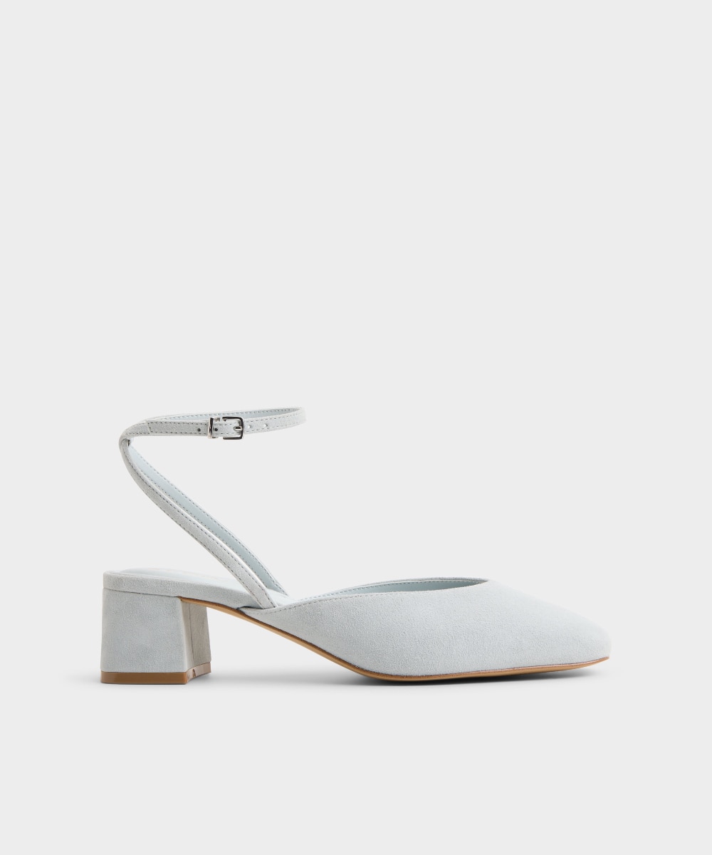 Imagen 0 de Zapatos de salón de mujer con punta cuadrada
