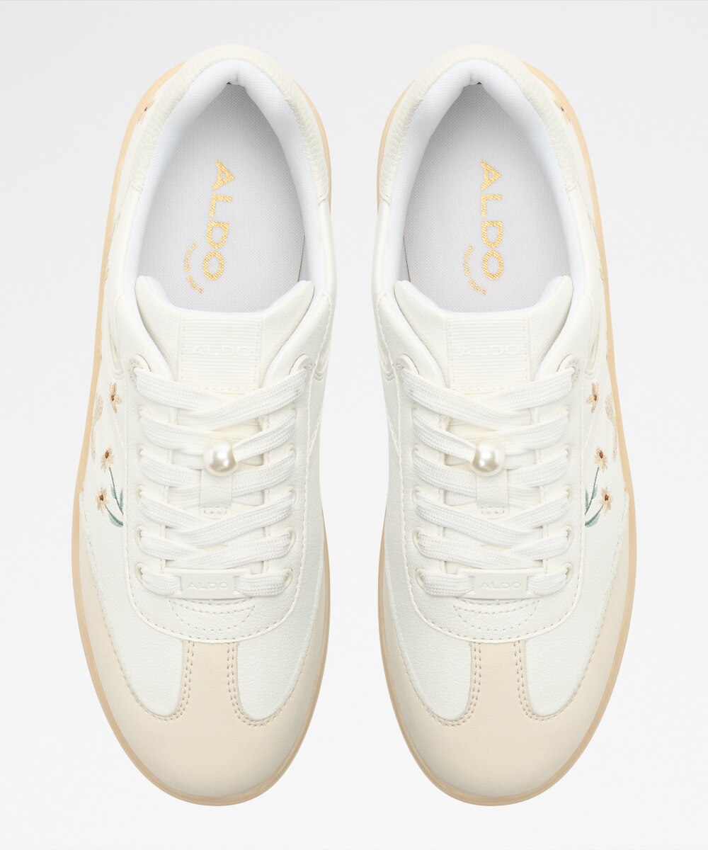 Zapatillas deportivas de mujer con punta redonda - Aldo - Beige Beige-6