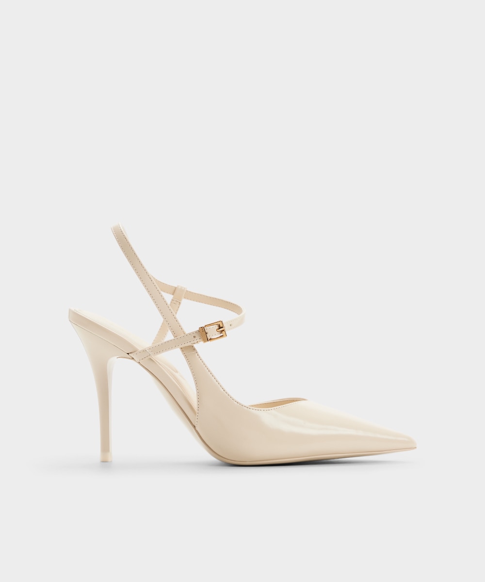 Zapatos de salón de mujer con punta afilada - Aldo - Beige Beige-1