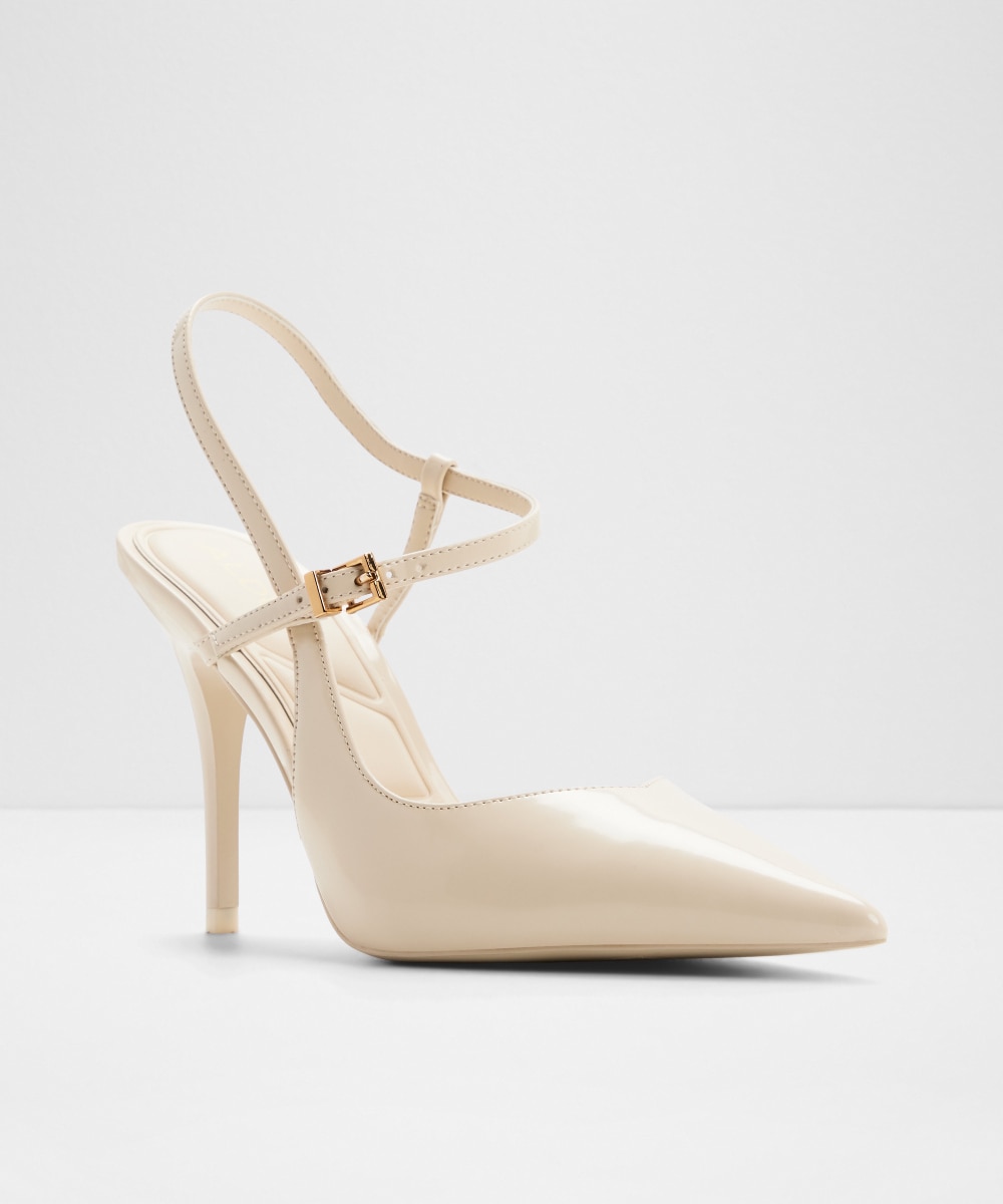 Zapatos de salón de mujer con punta afilada - Aldo - Beige Beige-4