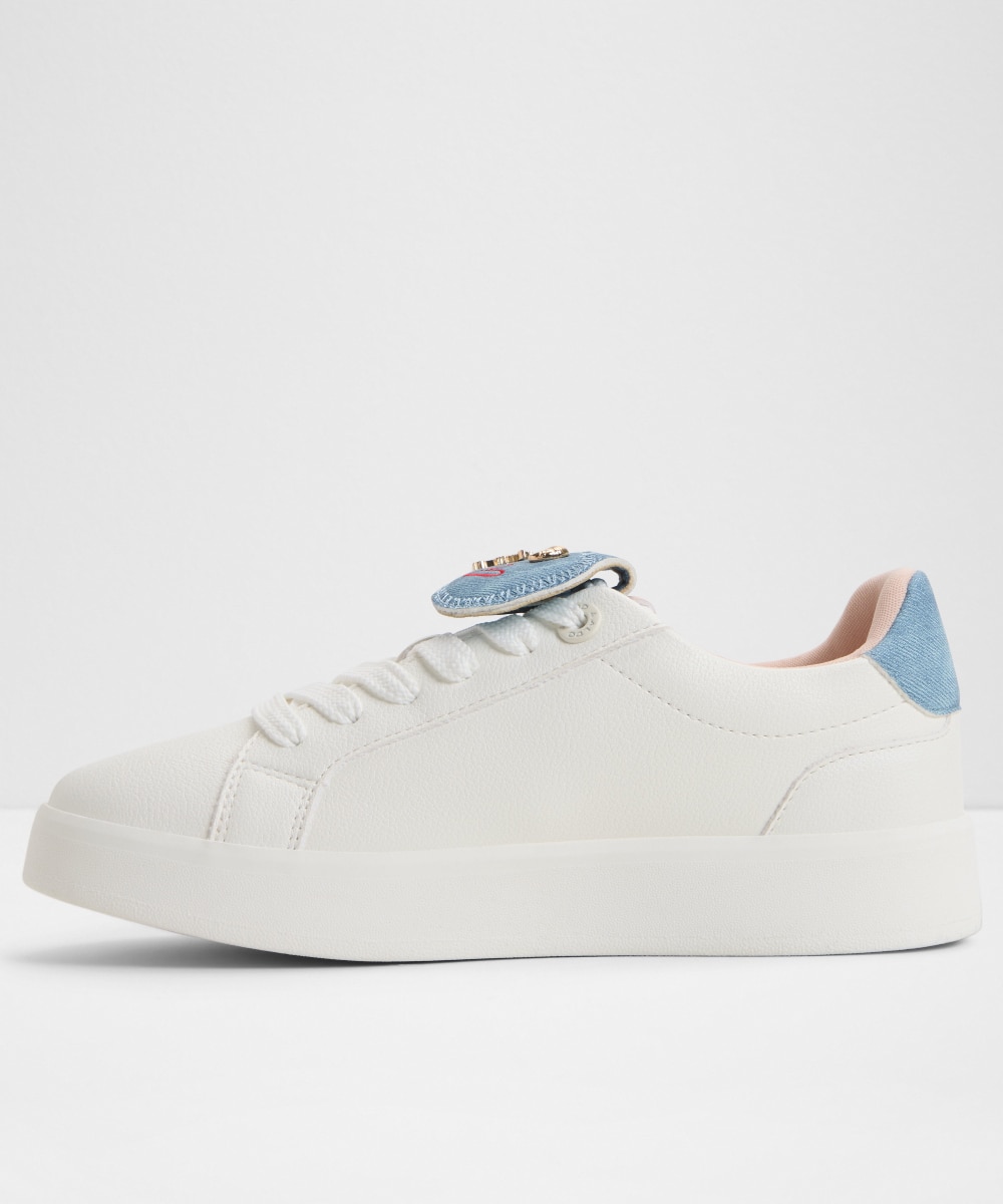 Zapatillas deportivas de mujer con punta redonda - Aldo - Blanco Blanco-2
