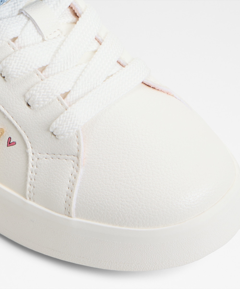 Zapatillas deportivas de mujer con punta redonda - Aldo - Blanco Blanco-5