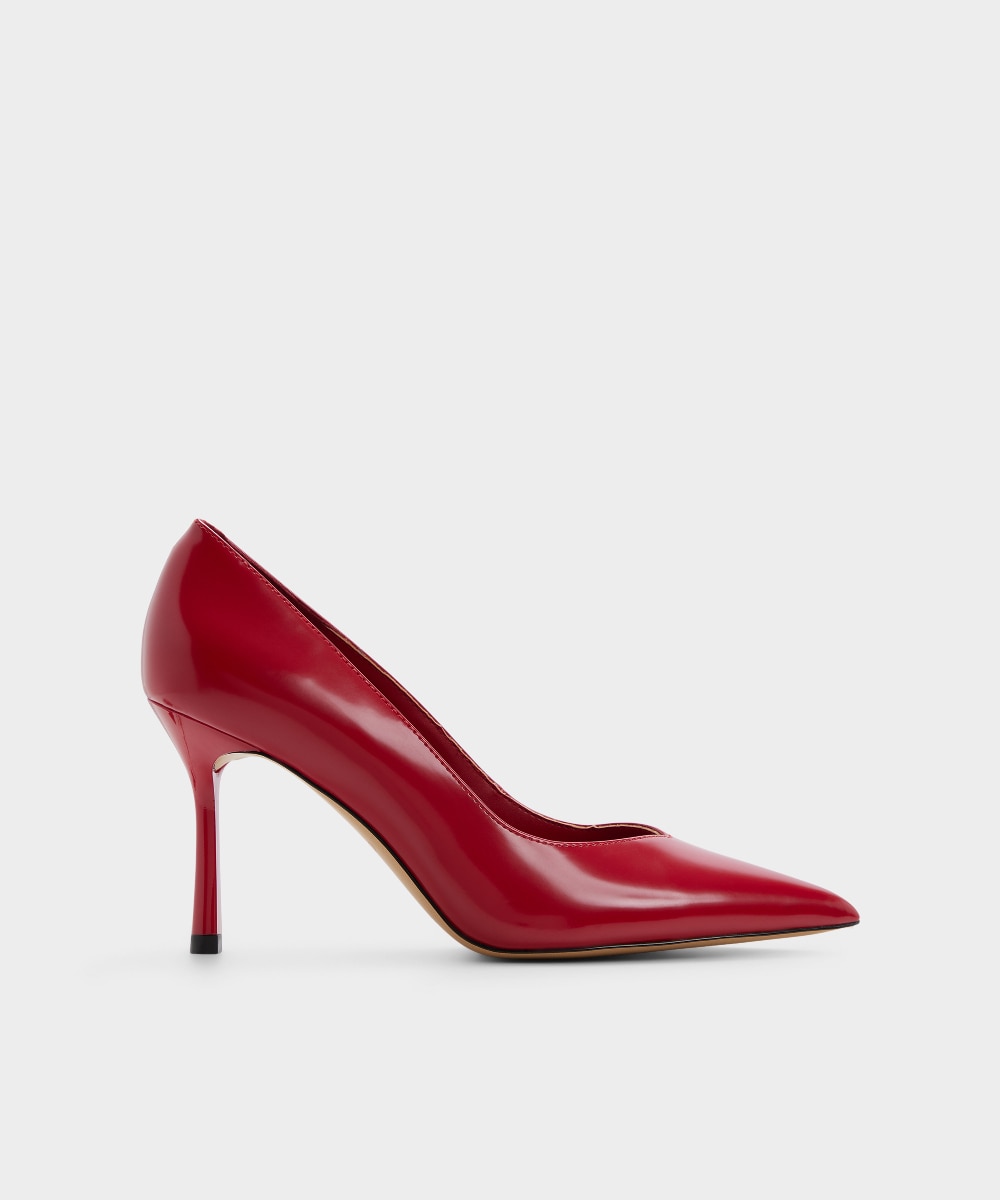 Zapatos de salón de mujer con punta afilada - Aldo - Rojo Rojo-1