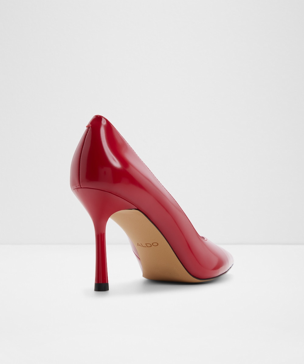 Zapatos de salón de mujer con punta afilada - Aldo - Rojo Rojo-3