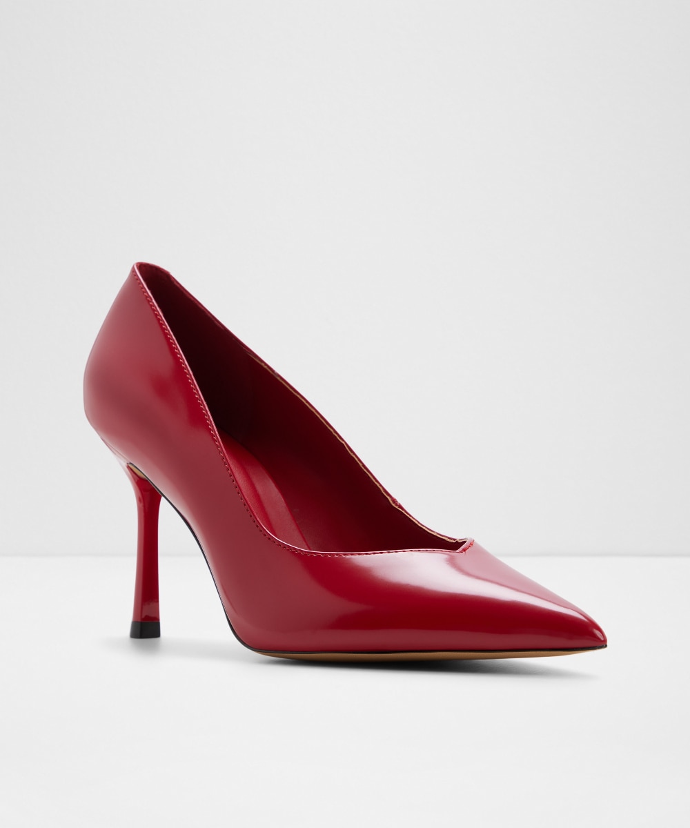 Zapatos de salón de mujer con punta afilada - Aldo - Rojo Rojo-4