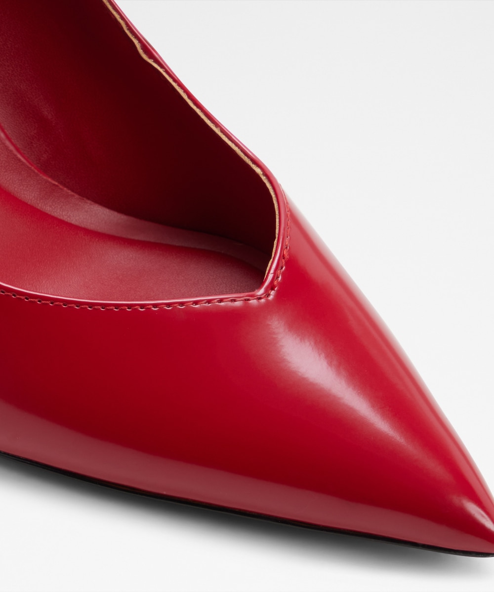 Zapatos de salón de mujer con punta afilada - Aldo - Rojo Rojo-5