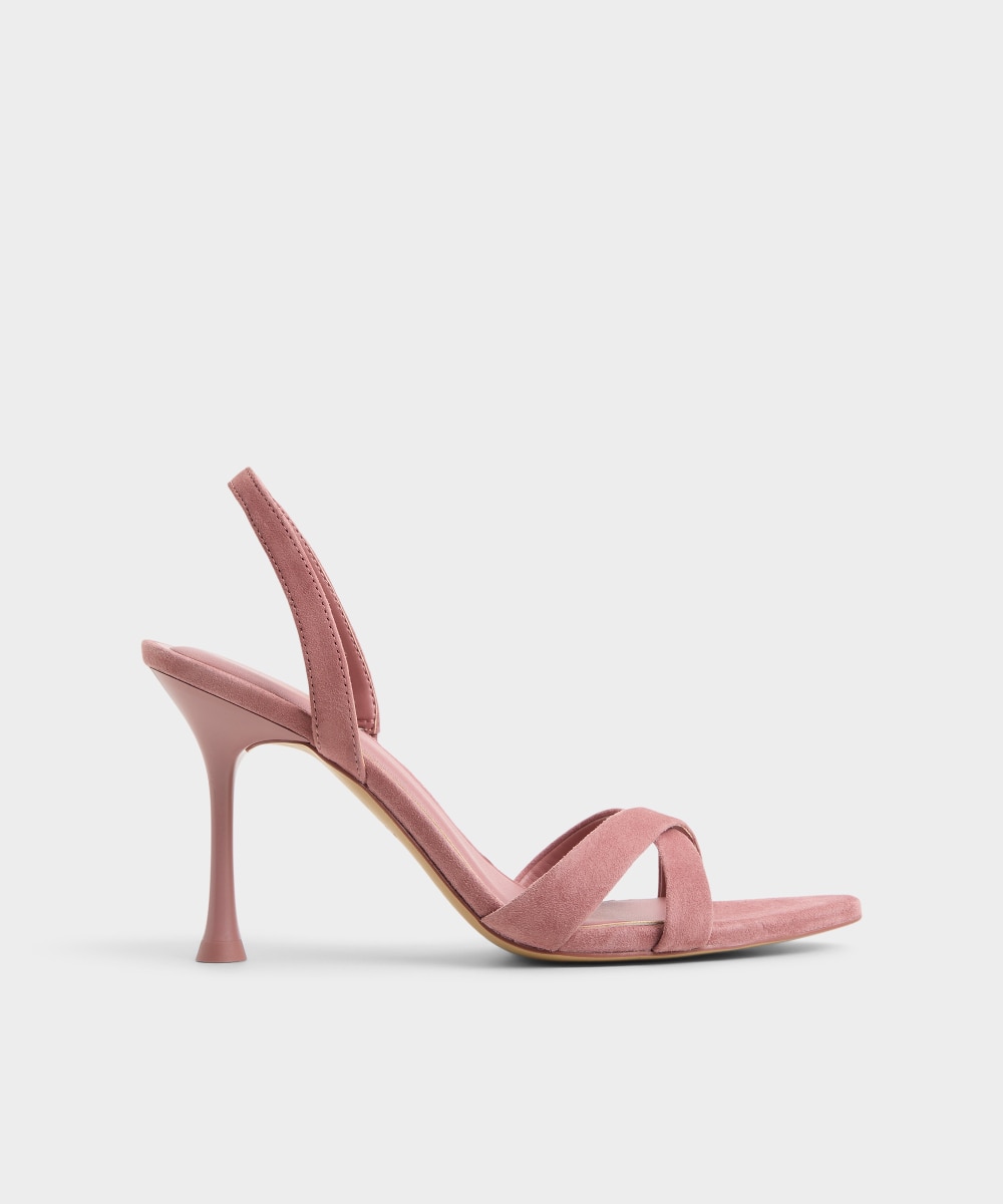 Sandalias de tacón de mujer con punta de punta - Aldo - Rosa claro Rosa claro-1