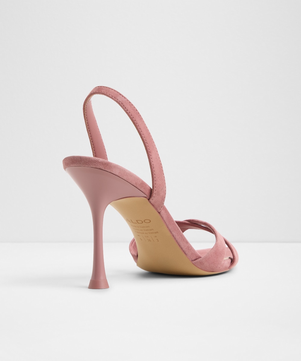Sandalias de tacón de mujer con punta de punta - Aldo - Rosa claro Rosa claro-4