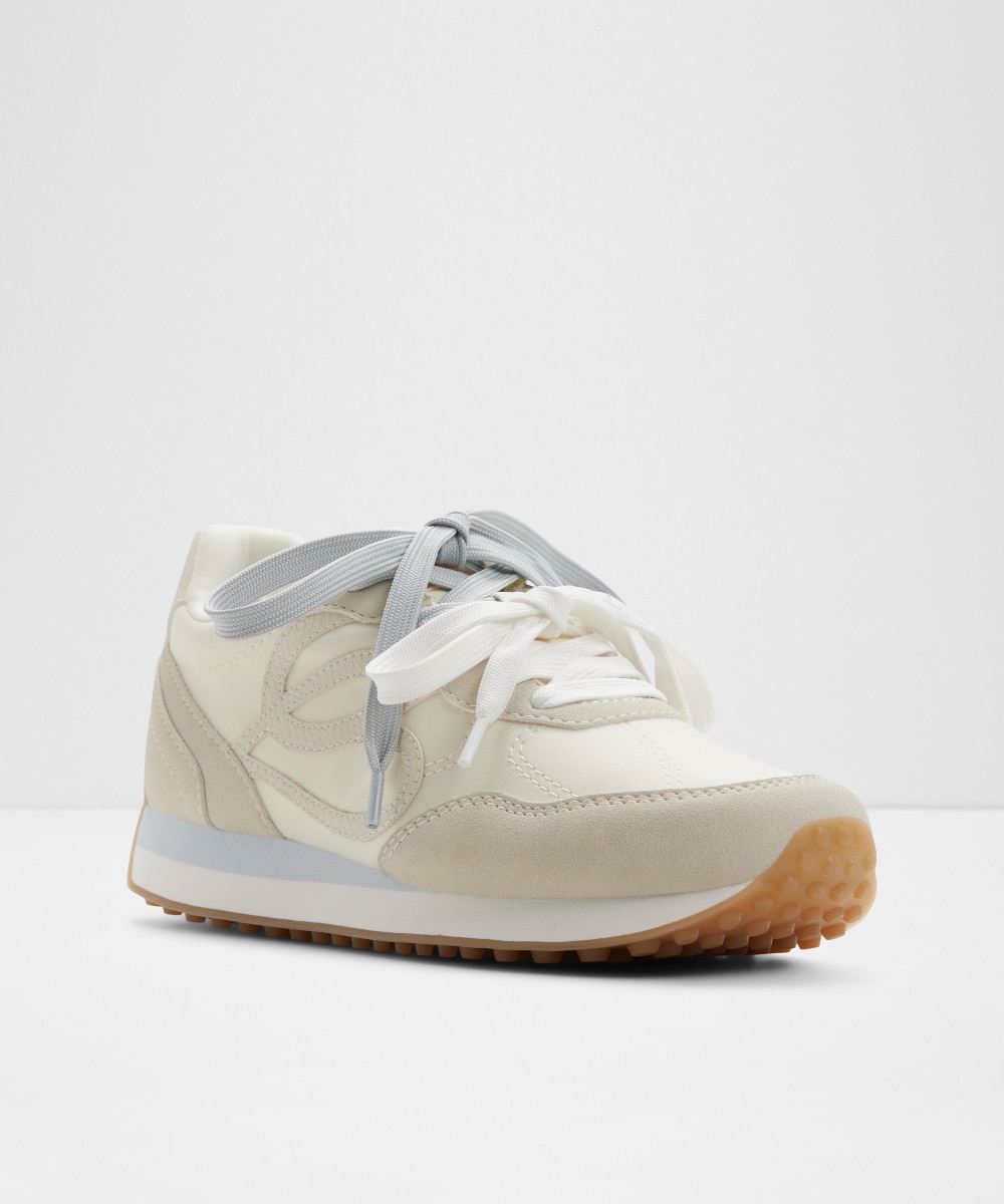 Zapatillas deportivas de mujer con punta redonda - Aldo - Beige Beige-4