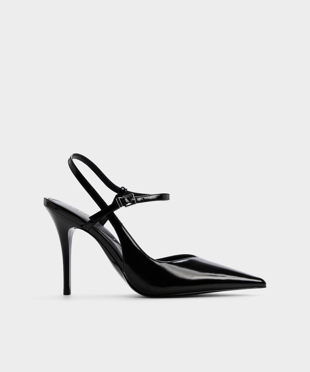 Zapatos de salón de mujer con punta afilada - Aldo - Negro Negro-1