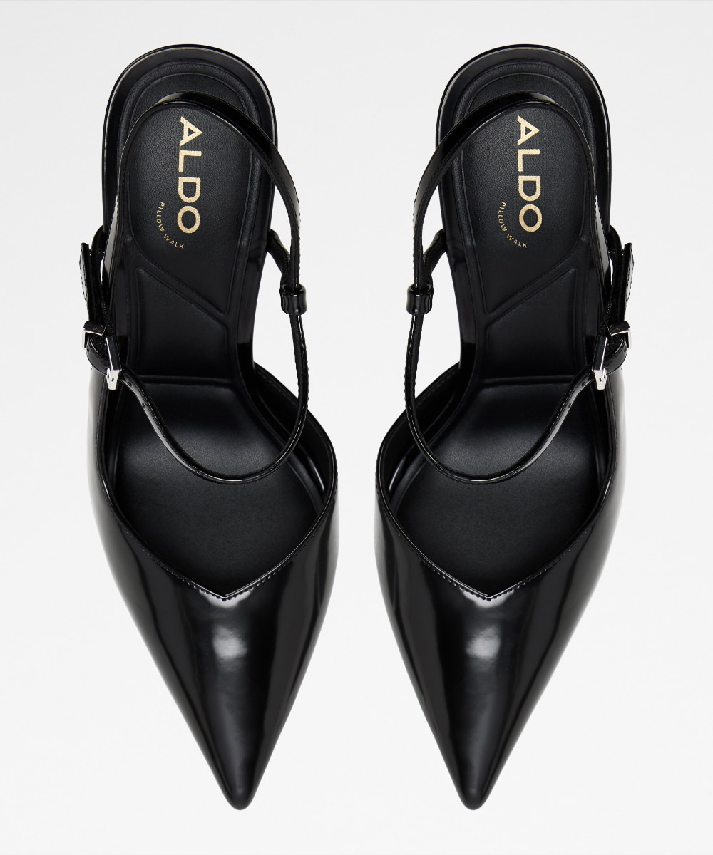 Zapatos de salón de mujer con punta afilada - Aldo - Negro Negro-6