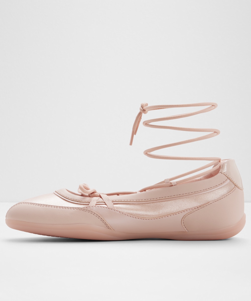 Zapatillas deportivas de mujer con punta redonda - Aldo - Rosa Rosa-2