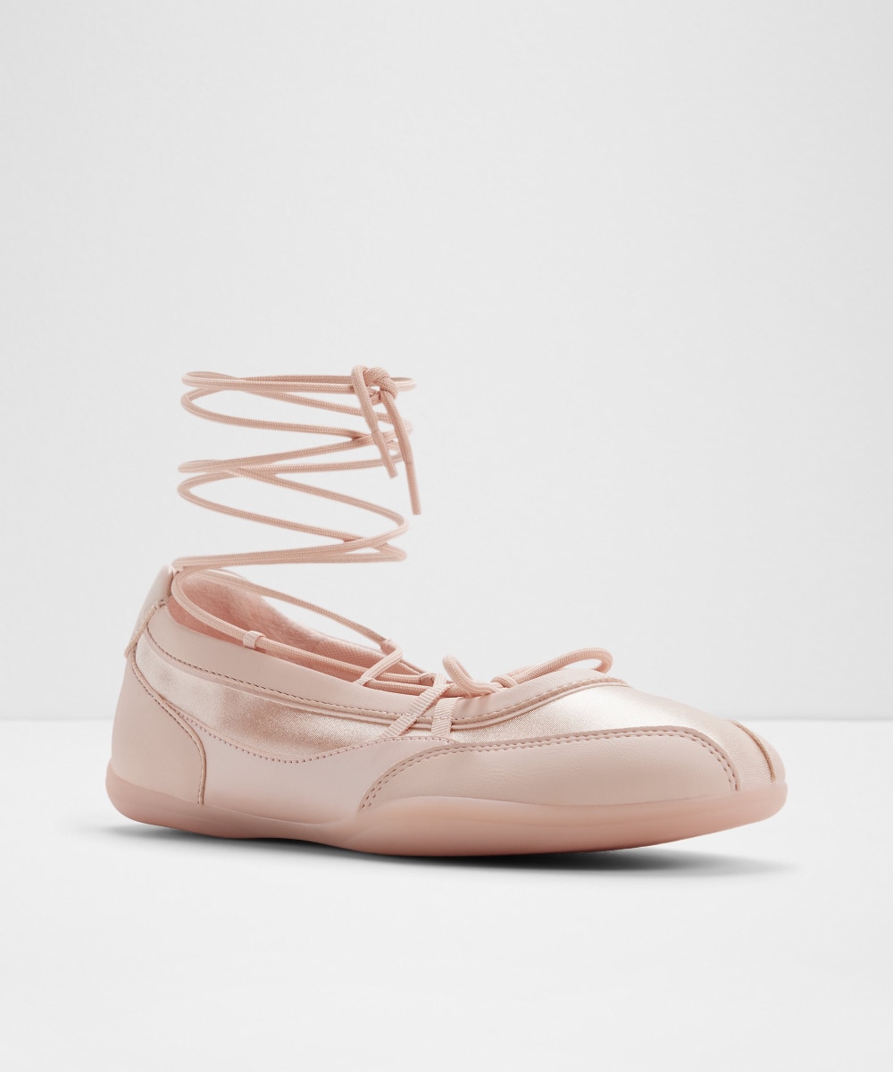 Zapatillas deportivas de mujer con punta redonda - Aldo - Rosa Rosa-4