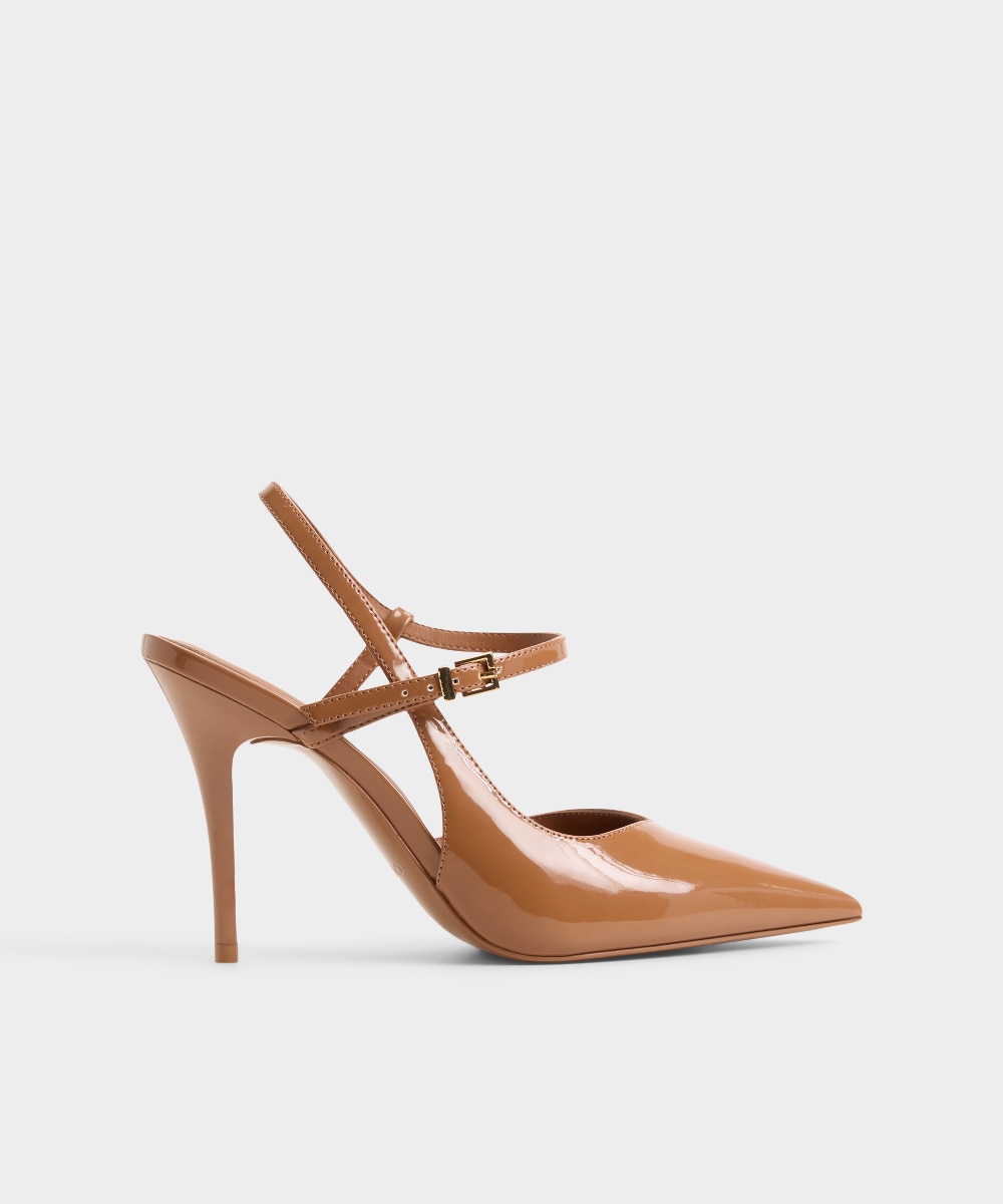 Zapatos de salón de mujer con punta afilada - Aldo - Camel Camel-1